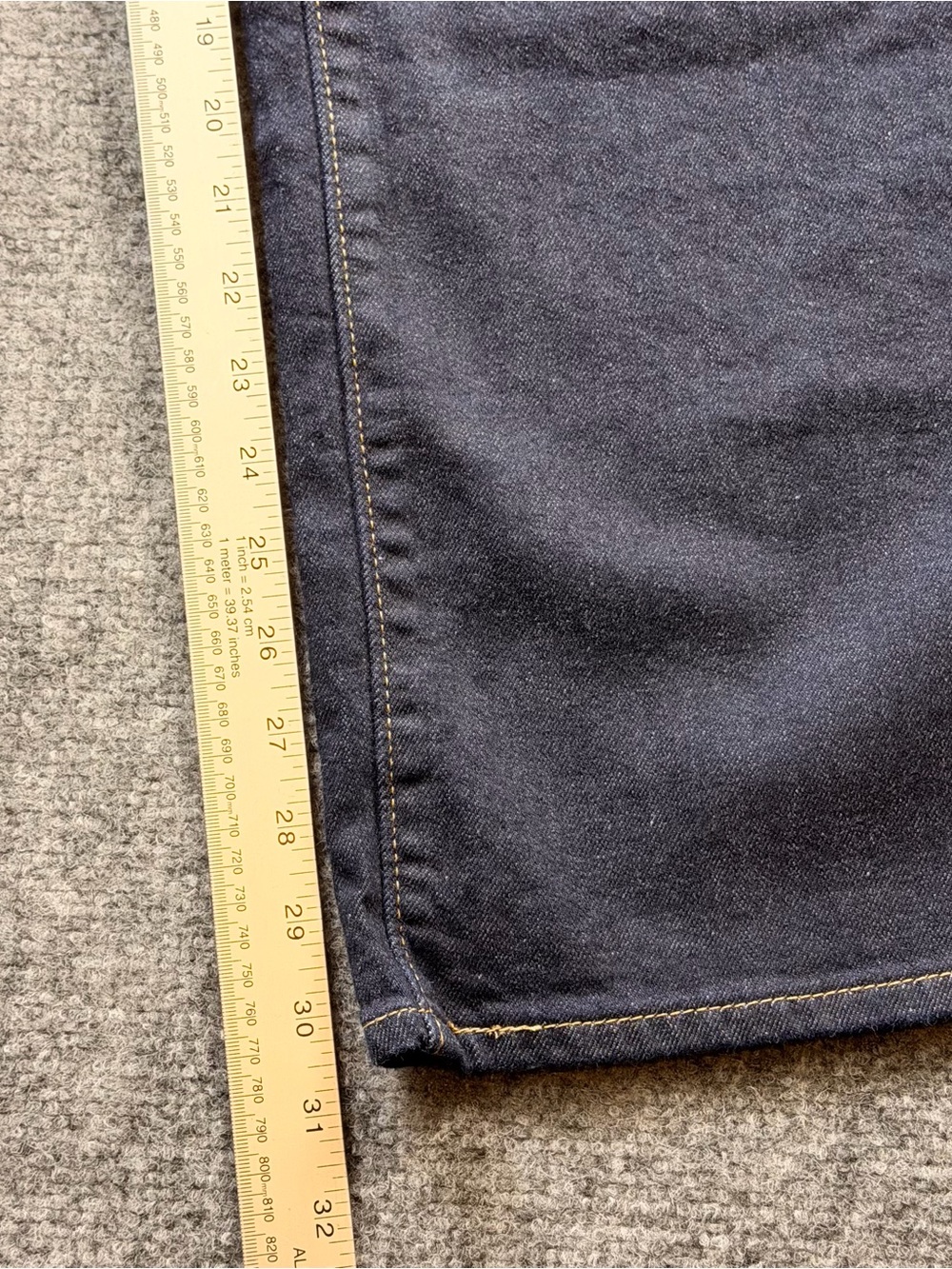 Levi’s Women's Dark Wash Cinch Baggy Jeans size 31x31 - Picture 6 of 12